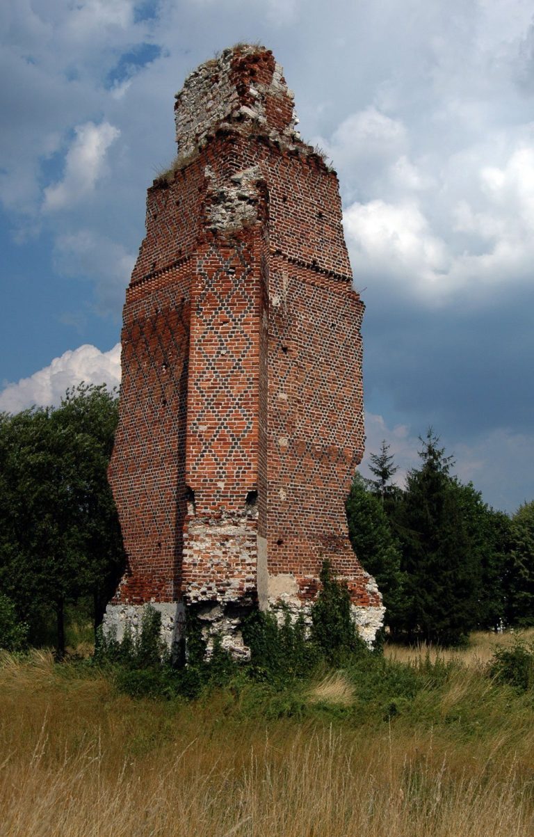 Castle Ruins in Rytwiany: A Gothic Knightly Castle