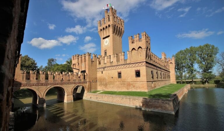 Castello dei Manzoli: A Medieval and Noble Fortress in San Martino in Soverzano, Italy