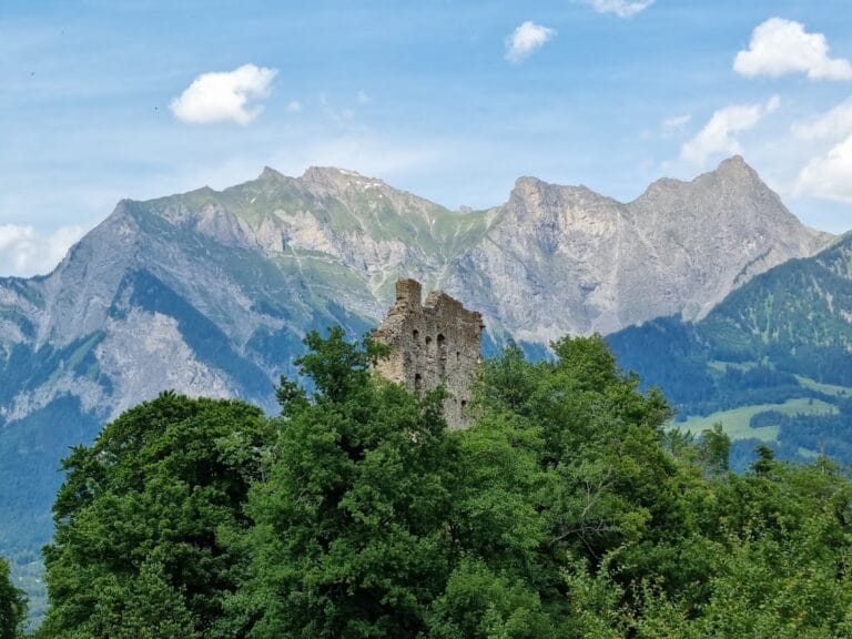 Wartenstein Castle: A Medieval Fortress in Pfäfers, Switzerland