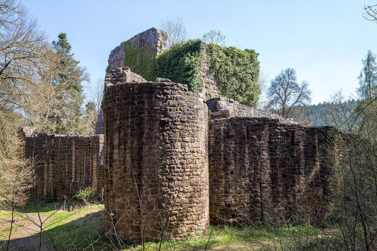 Waldeck Ruins: A Medieval Castle Complex in Germany