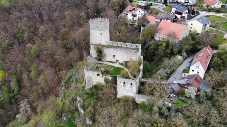 Burg Randeck: A Medieval Castle Ruin Near Essing, Germany