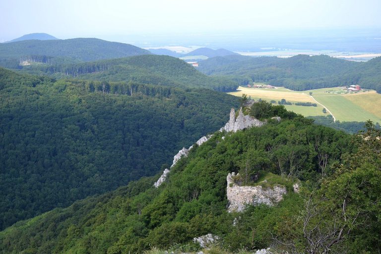 Ostrý Kameň Castle: A Gothic Border Fortress in Slovakia