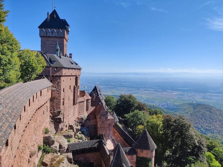 Château d’Œdenbourg: A Medieval Hill Castle Near Orschwiller, France