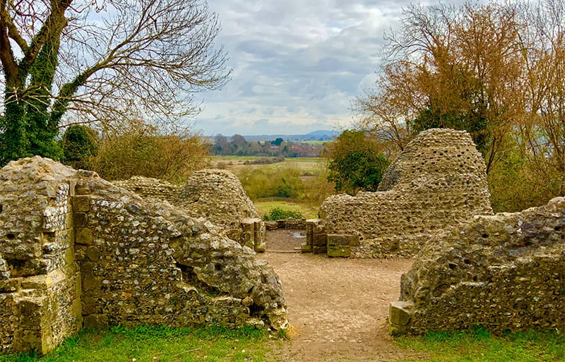 Bramber Castle: A Norman Motte-and-Bailey Fortress in England 9 Bramber Castle