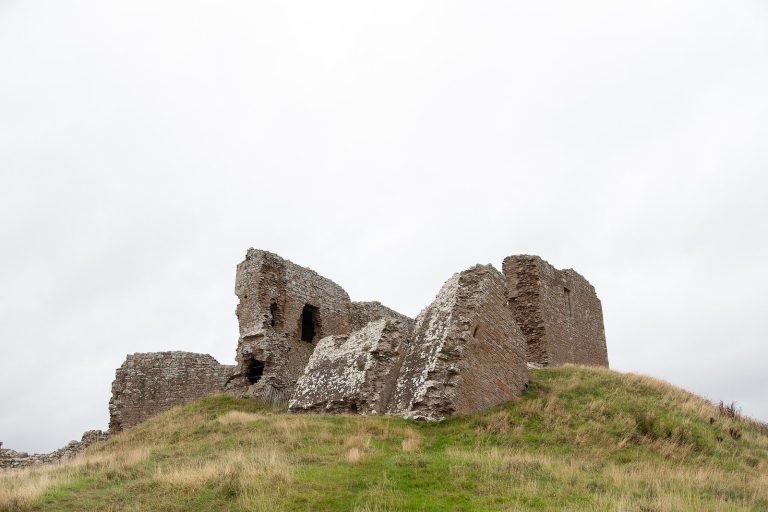 Duffus Castle: A Medieval Motte-and-Bailey Castle near Elgin