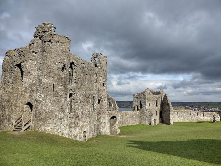 Llansteffan Castle: A Medieval Fortress in Carmarthenshire, Wales