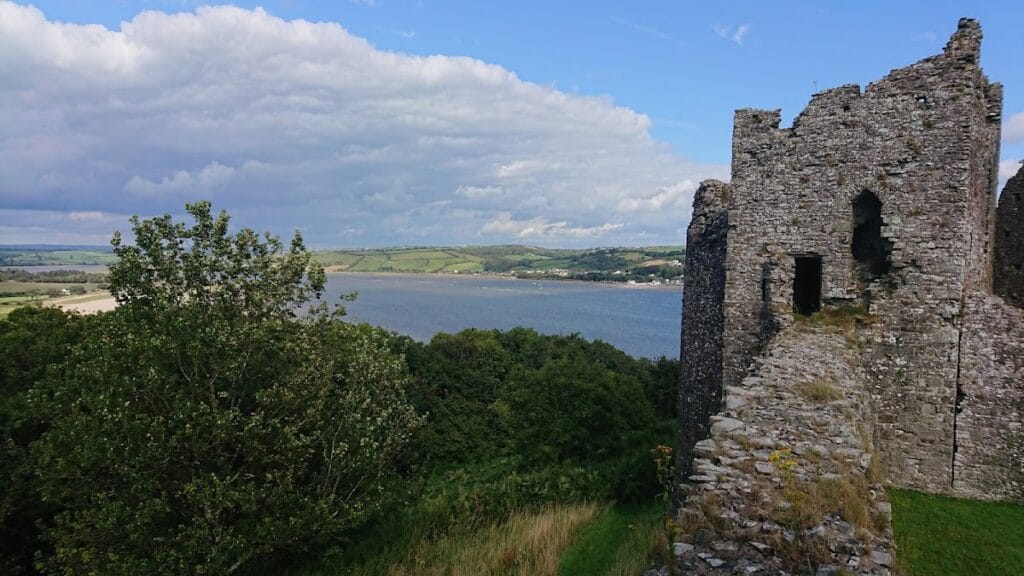Llansteffan Castle: A Norman Fortress in Wales 2 Llansteffan Castle