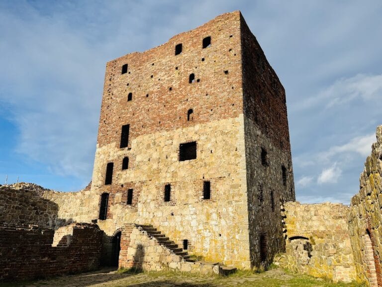 Hammershus: A Medieval Fortress on Bornholm Island, Denmark