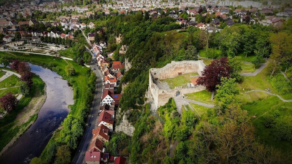 Burg Löffelstelz: A Medieval Hilltop Castle Ruin in Germany 4 Burg Löffelstelz
