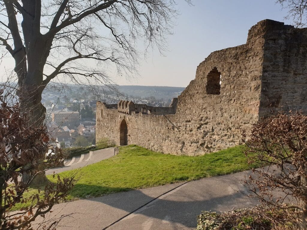 Burg Löffelstelz: A Medieval Hilltop Castle Ruin in Germany 5 Burg Löffelstelz
