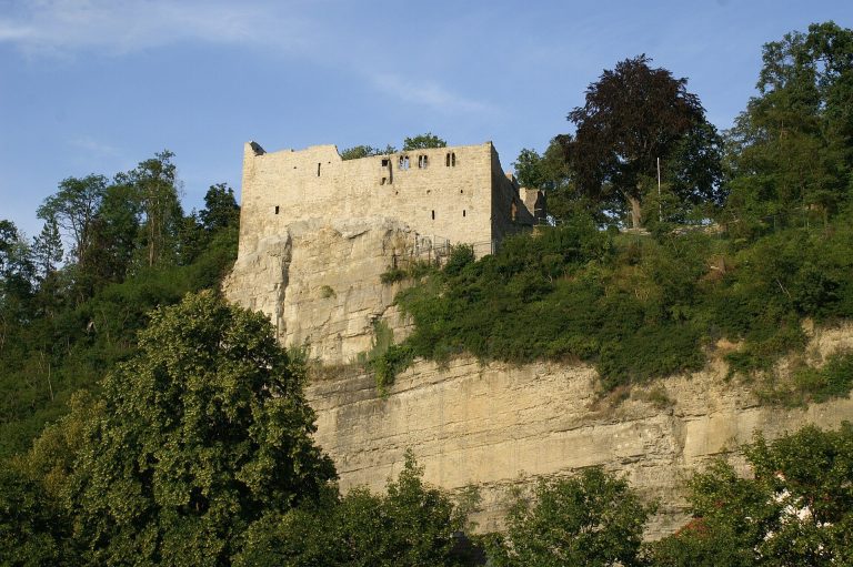 Burg Löffelstelz: A Medieval Hilltop Castle Ruin in Germany