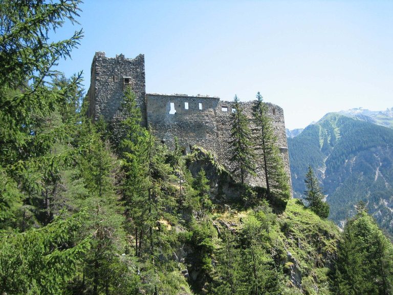 Belfort Castle Ruin: A Medieval Castle in Switzerland