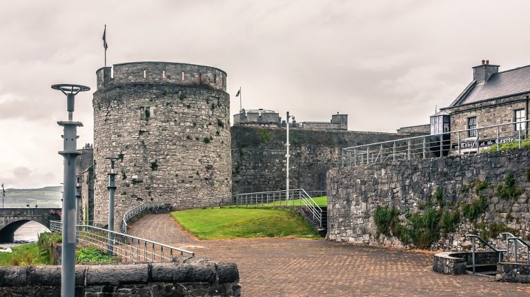 King John’s Castle: Anglo-Norman Fortress in Limerick, Ireland