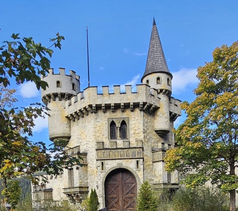 Schlossberg Castle: A Medieval Hilltop Toll and Border Fortification in Austria