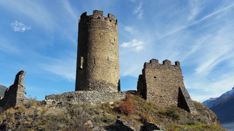 Châtel-Argent: A Medieval Savoyard Castle Ruin in Italy