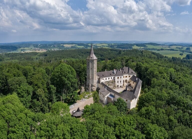 Roštejn Castle: A Historic Medieval Fortress in the Czech Republic