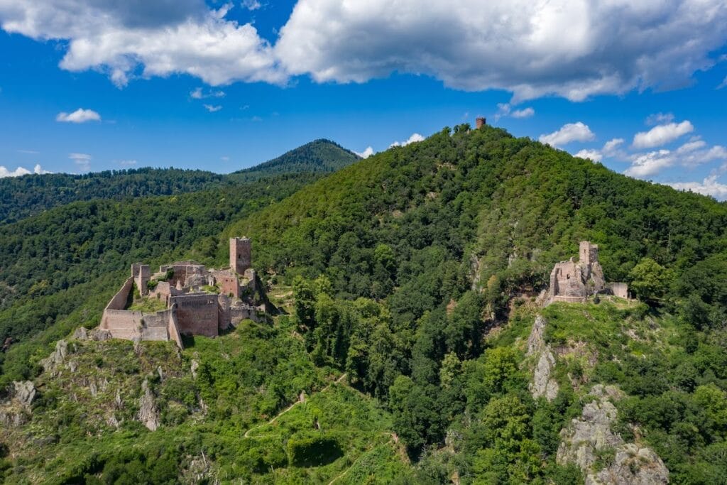 Château du Girsberg: A Medieval Spur Castle in France 2 Château du Girsberg