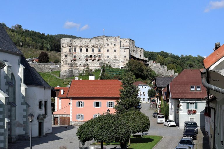 Gmünd Castle Ruins: A Late-Medieval Hilltop Fortress in Austria