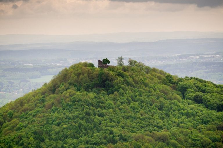 Löwenburg: A Medieval Hilltop Castle Ruin in Germany