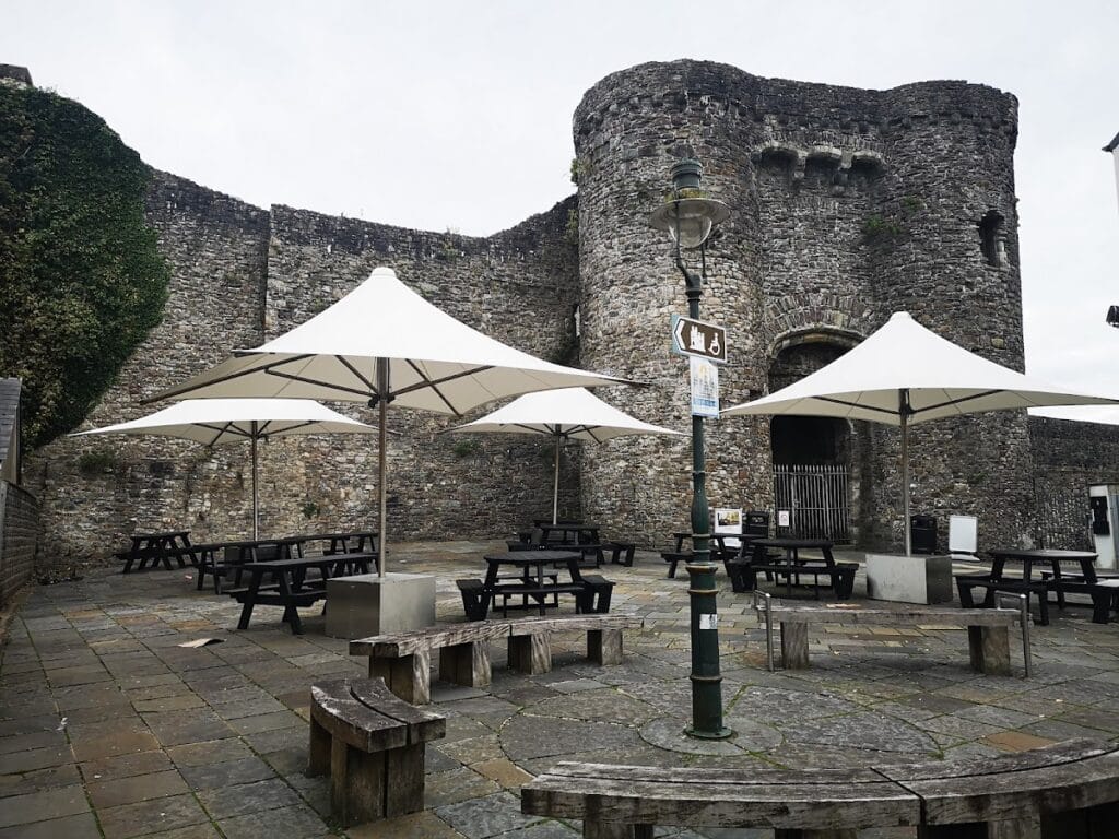 Carmarthen Castle: A Medieval Royal Fortress in Wales 2 Carmarthen Castle