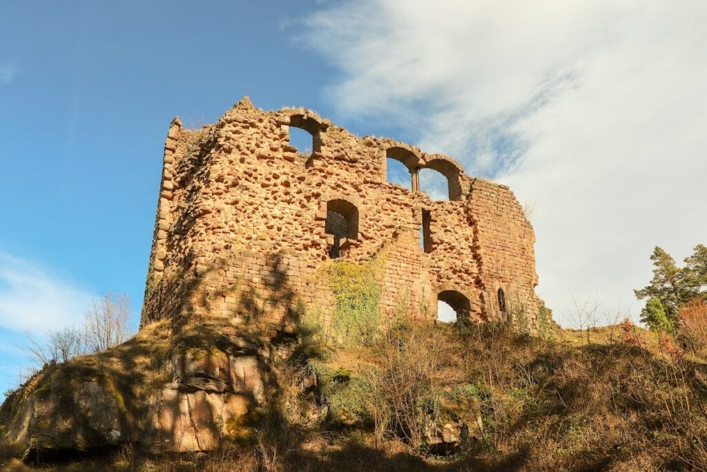 Château de Dreistein: A Ruined Medieval Castle in France 2 Château de Dreistein