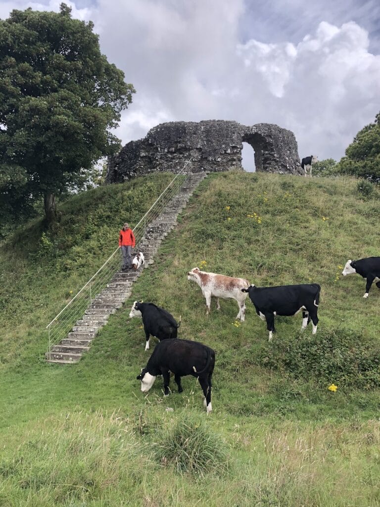 Wiston Castle: A Historic Norman Motte-and-Bailey Fortress in Wales 10 Wiston Castle