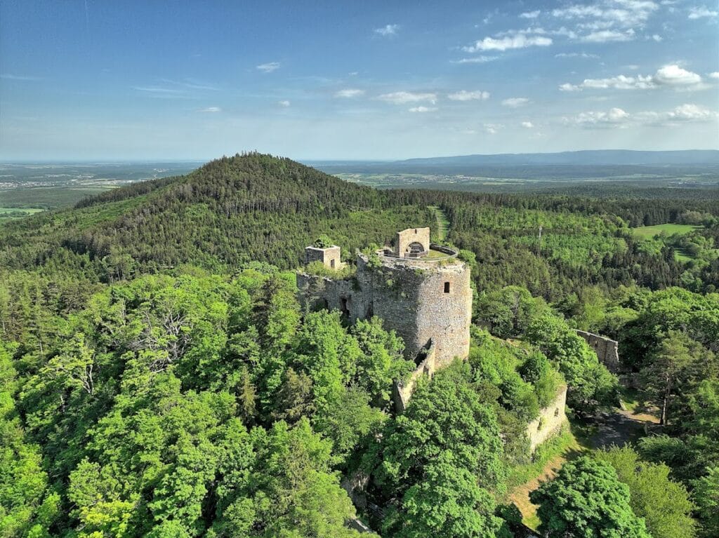 Landsee Castle Ruins: A Medieval Border Fortress in Austria 2 Landsee castle ruins