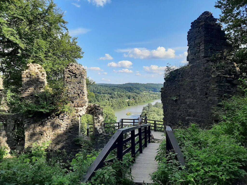 Sobień Castle: A Medieval Fortress in Załuż, Poland 2 Sobień Castle