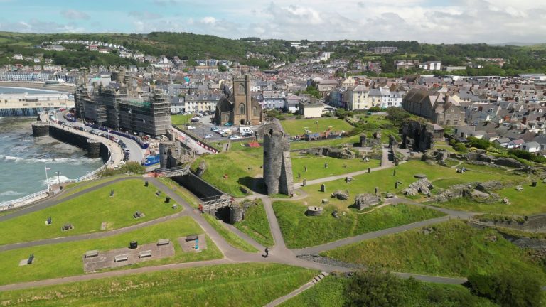 Aberystwyth Castle: A Medieval Coastal Fortress in Wales