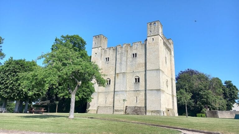 Donjon de Chambois: A Norman Keep in Gouffern en Auge, France