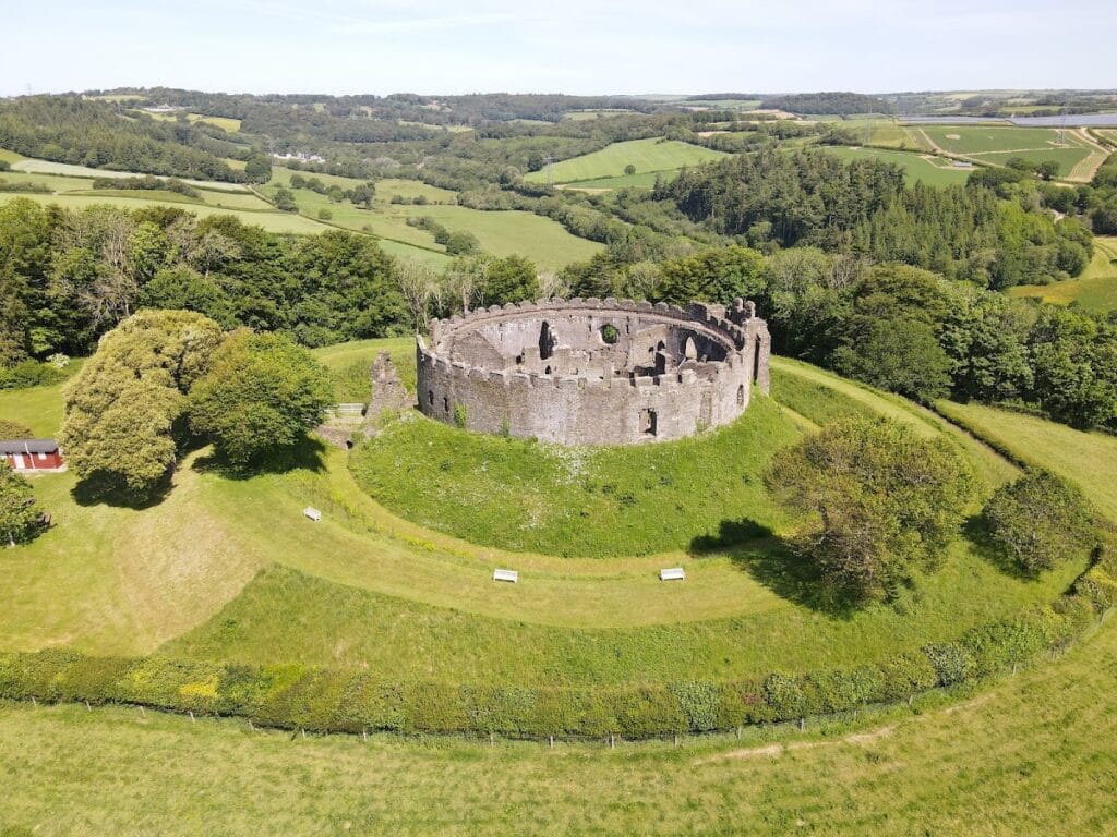 Restormel Castle: A Norman Circular Shell Keep in Cornwall, England 7 Restormel Castle