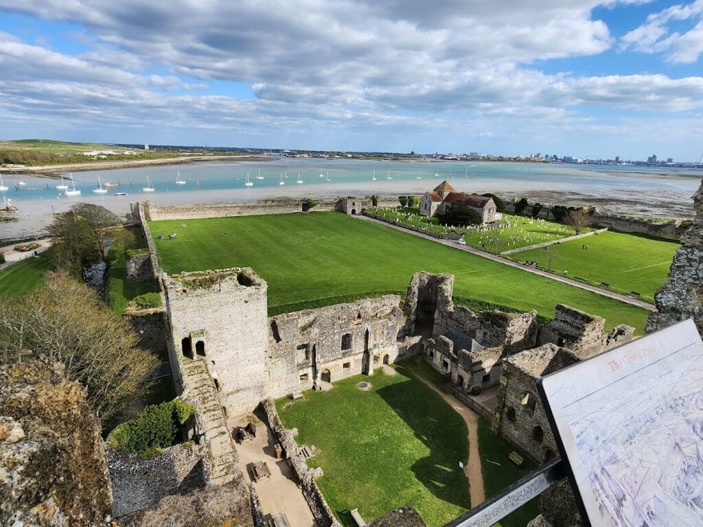 Portchester Castle: A Roman Fort and Medieval Royal Fortress in England 3 Portchester Castle