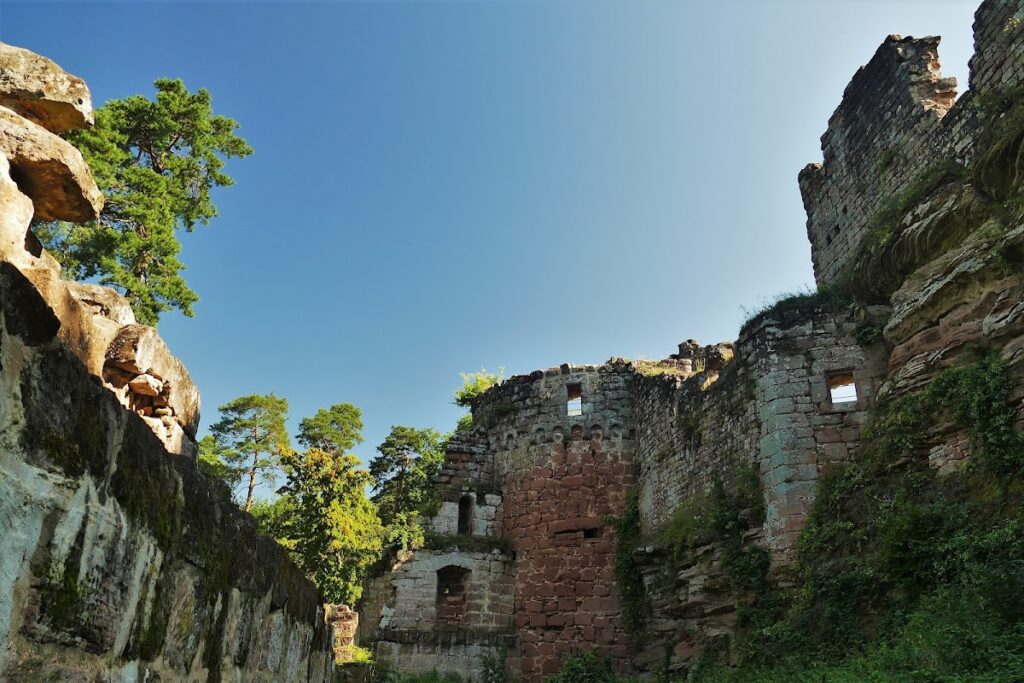Château de Schœneck: A Medieval Rock Castle in France 7 Château de Schœneck