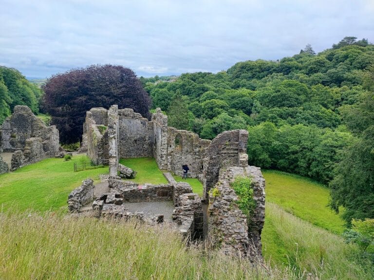 Okehampton Castle: A Norman Motte-and-Bailey Castle in Devon
