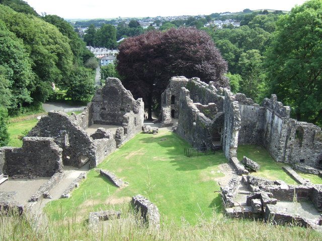 Okehampton Castle: A Norman Motte-and-Bailey Castle in Devon
