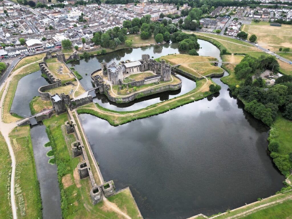 Caerphilly Castle: A Historic Medieval Fortress in Wales 9 Caerphilly Castle