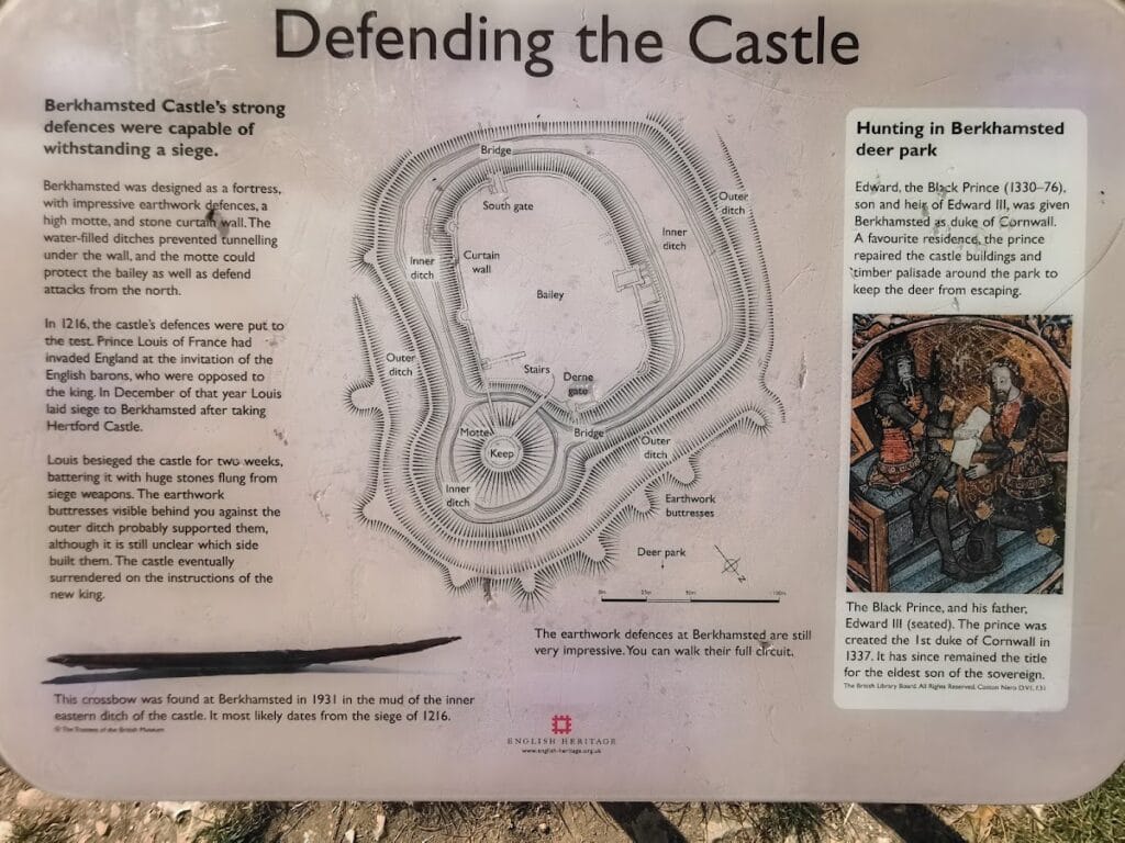 Berkhamsted Castle: A Norman Motte-and-Bailey Fortress in England 10 Berkhamsted Castle