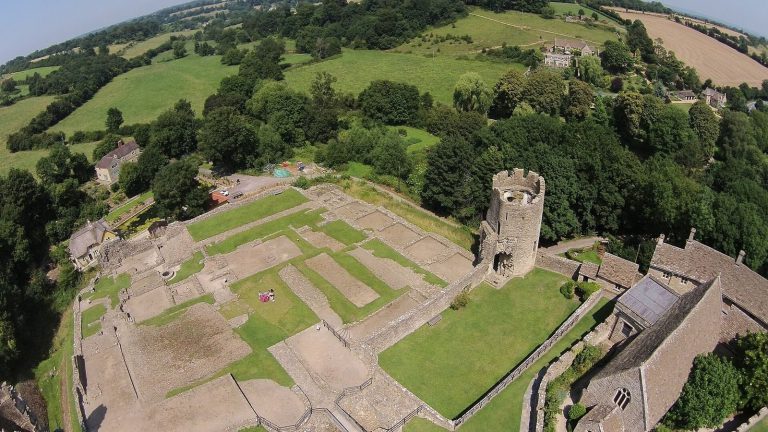 Farleigh Hungerford Castle: A Medieval Quadrangular Castle in Somerset