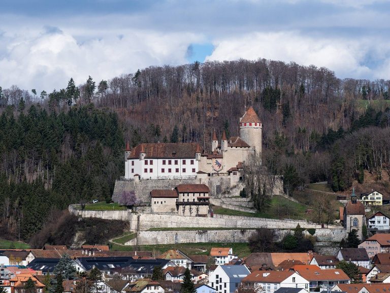 Lucens Castle: A Medieval Fortified Residence in Switzerland