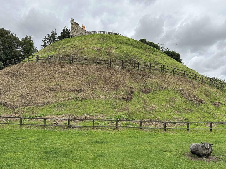 Clare Castle: A Medieval Norman Motte-and-Bailey Castle in Suffolk