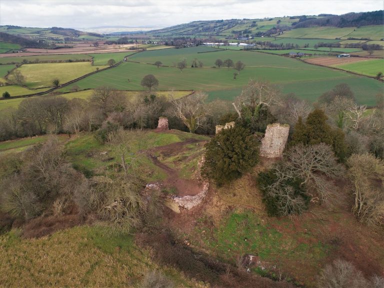 Snodhill Castle: A Norman Border Fortress in Herefordshire