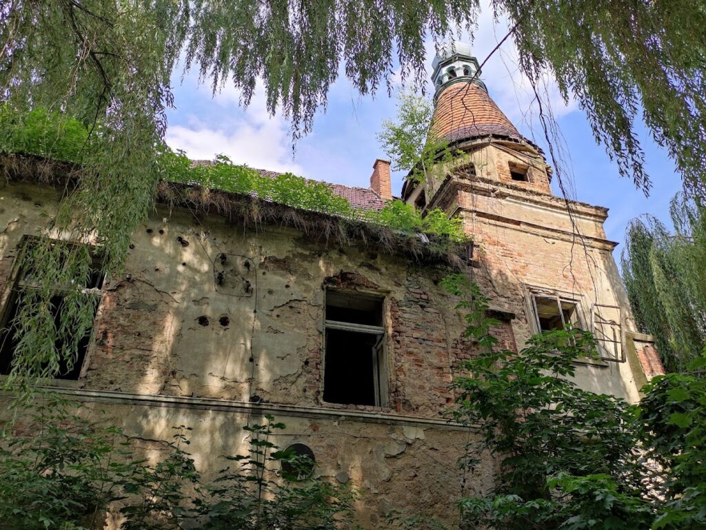 Castle in Łąka Prudnicka