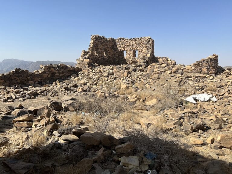 Old Ottoman Castle near Abha: A 19th-Century Military Fortress in Saudi Arabia
