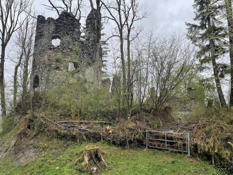 Burg Fluhenstein: A Medieval Castle Ruin in Sonthofen, Germany