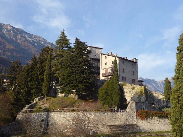 Castle of Castellano: Medieval Fortress and Lodron Manor House in Italy