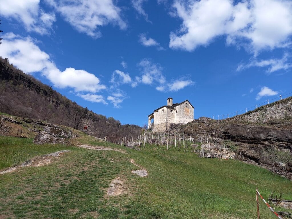 Serravalle Castle: A Medieval Fortress in Switzerland 9 Ruins of the medieval castle Serravalle