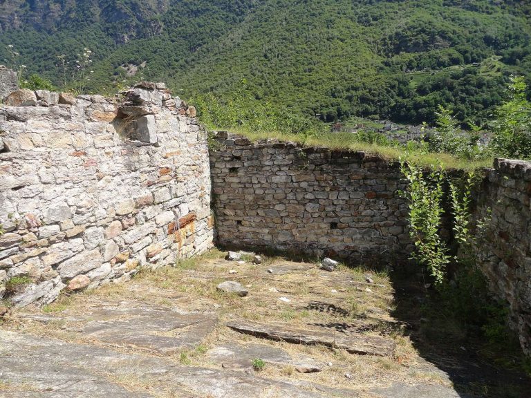 Serravalle Castle Ruins: A Medieval Fortress in Switzerland