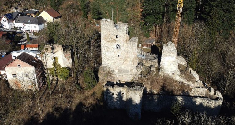 Burgruine Windhaag: A Medieval Hilltop Castle Ruin in Austria