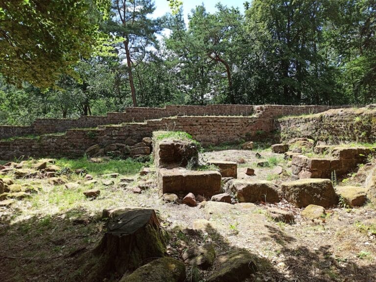 Burgruine Steinenschloss: A Medieval Hill Castle in Thaleischweiler-Fröschen, Germany