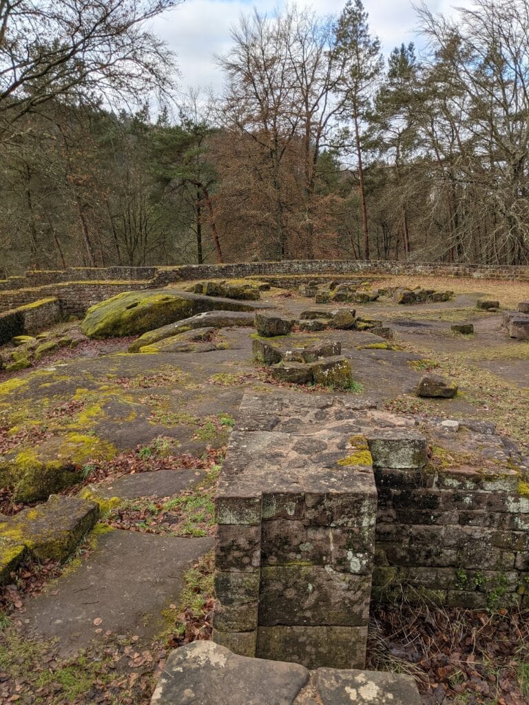 Burgruine Steinenschloss: A Medieval Hilltop Castle Ruin in Germany 4 Burgruine Steinenschloss